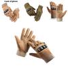 Mens Sports Half Finger Full Finger Tactical Gloves With Breathable Nylon For Bike Riding