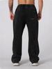 Pantalon de jogging athlétique Youngla pour homme en tissu de coton respirant avec cordon de serrage pour un usage décontracté
