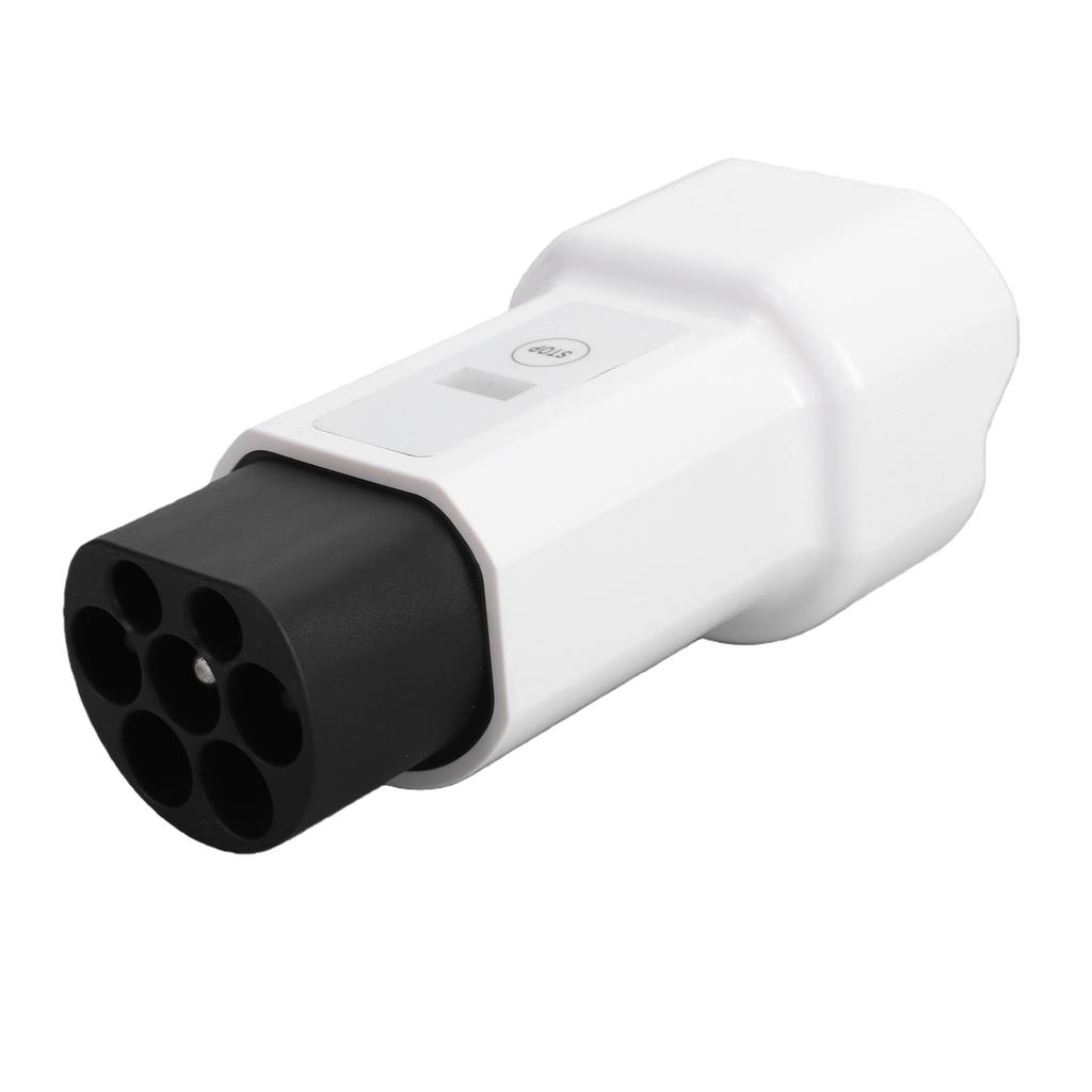 EV Charging Adapter 250V 16A 3.5KW Plug and Play Type 2 Electric Vehicle Charging Adapter for Camping