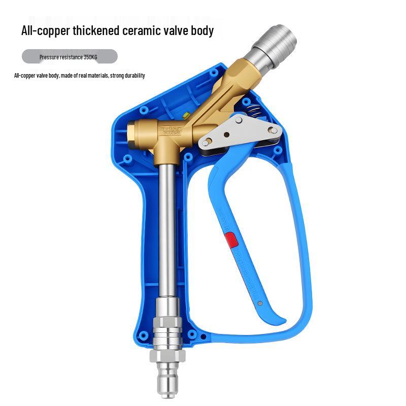 High-Pressure Car Wash Water Gun 350bar/5000psi Multifunctional Spray Nozzle