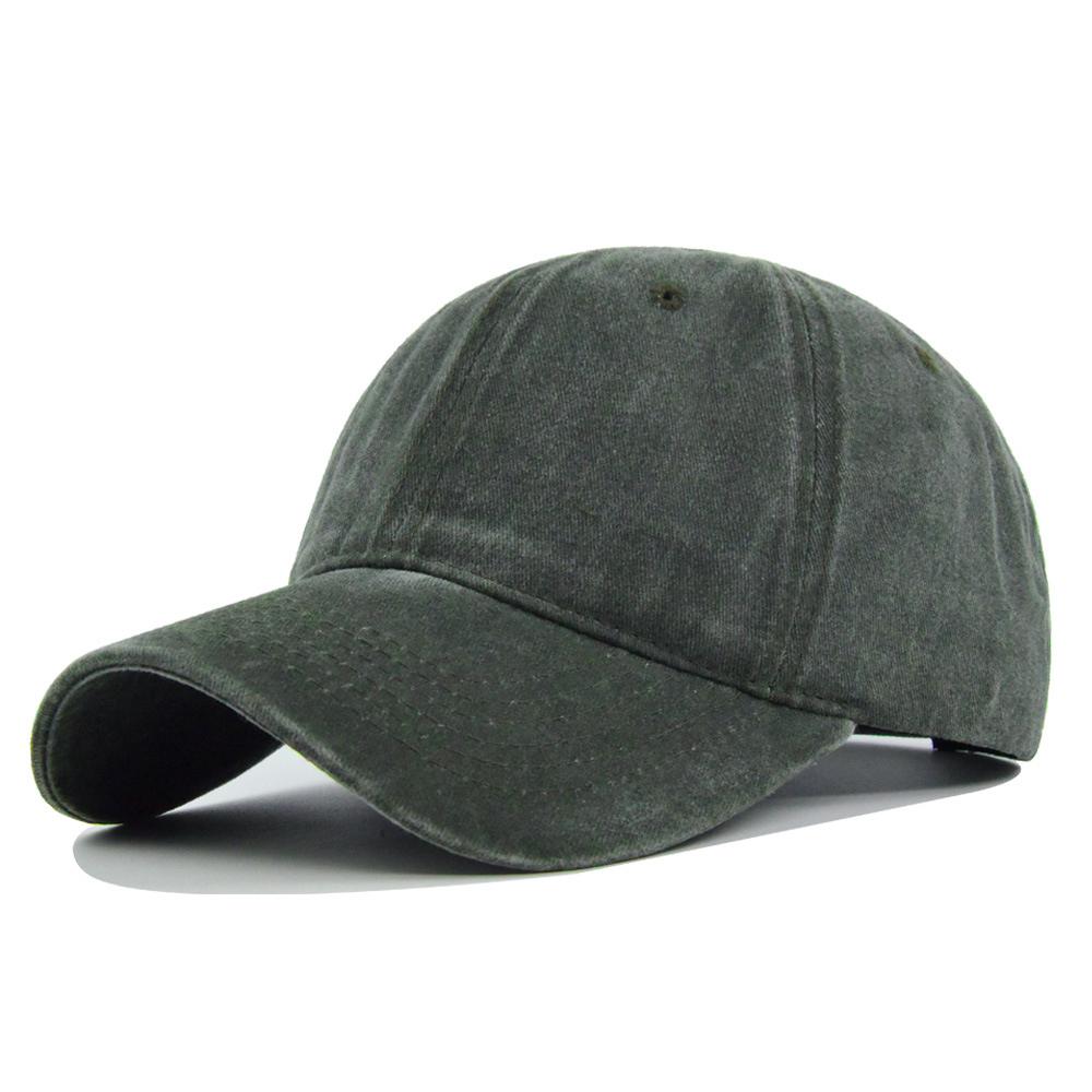 Baseball Cap Snapback Hat Spring Autumn Cap Pure Cowboy Water Washing Hats Hat Hip Hop Fitted Cap For Men Women Grinding