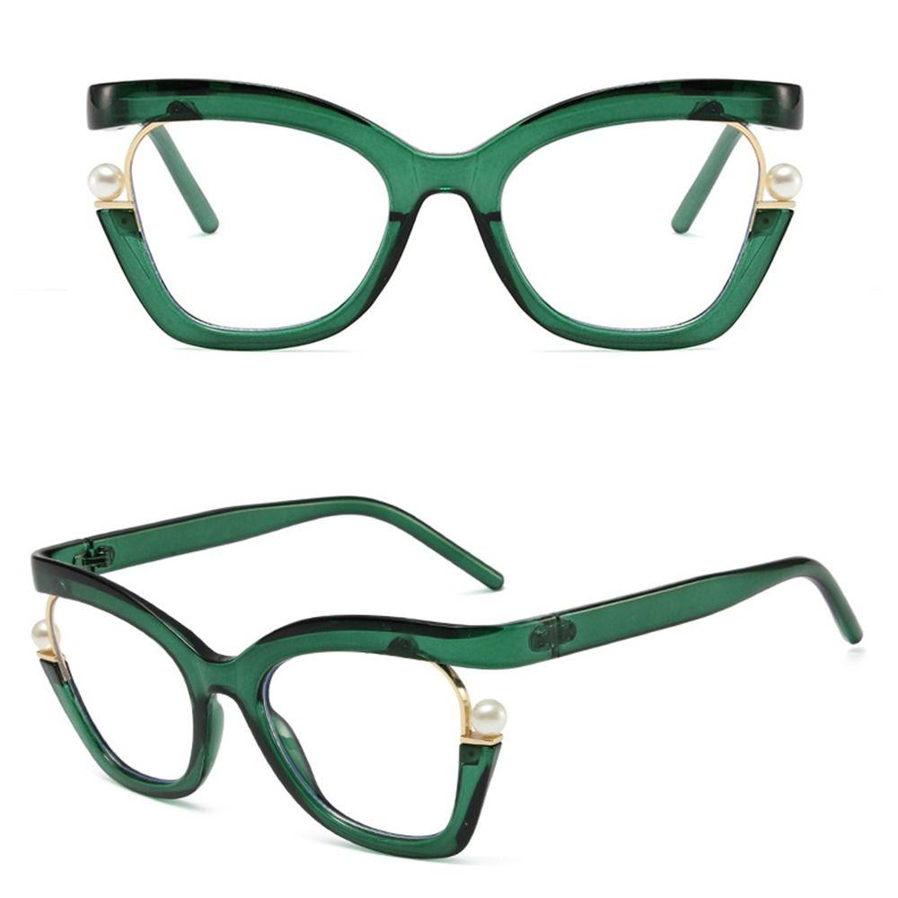 Computer Eyewear Cat Eye Rainbow Women Sunglasses Luxury Vintage Summer Glasses Fashion Trendy Anti-Blue Light Spectacles Selfie