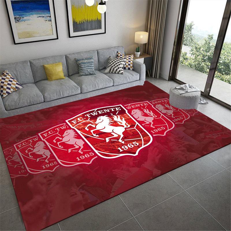 FC Twente Carpet Rug for Living Room Bedroom Home Sofa Decoration,Kids play Non-slip Floor Mat
