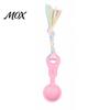 Exercise Pet Toy for Dogs Dog Molar Chewing with Rope, TPR Spoon Head Durable Woven Fetch And Pull Knot Training Toy, Macaron Colors Teeth Cleaning