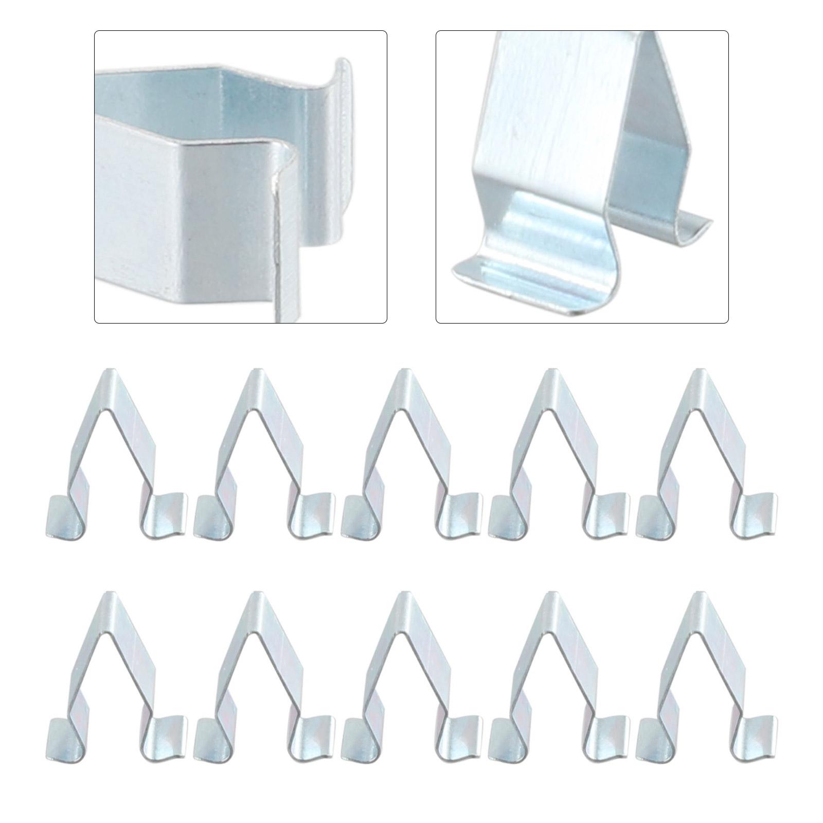 

10 шт./ Металлические клипсы для отделки сиденья 16 мм, внутренняя обшивка багажника и задней двери 4A0867276B