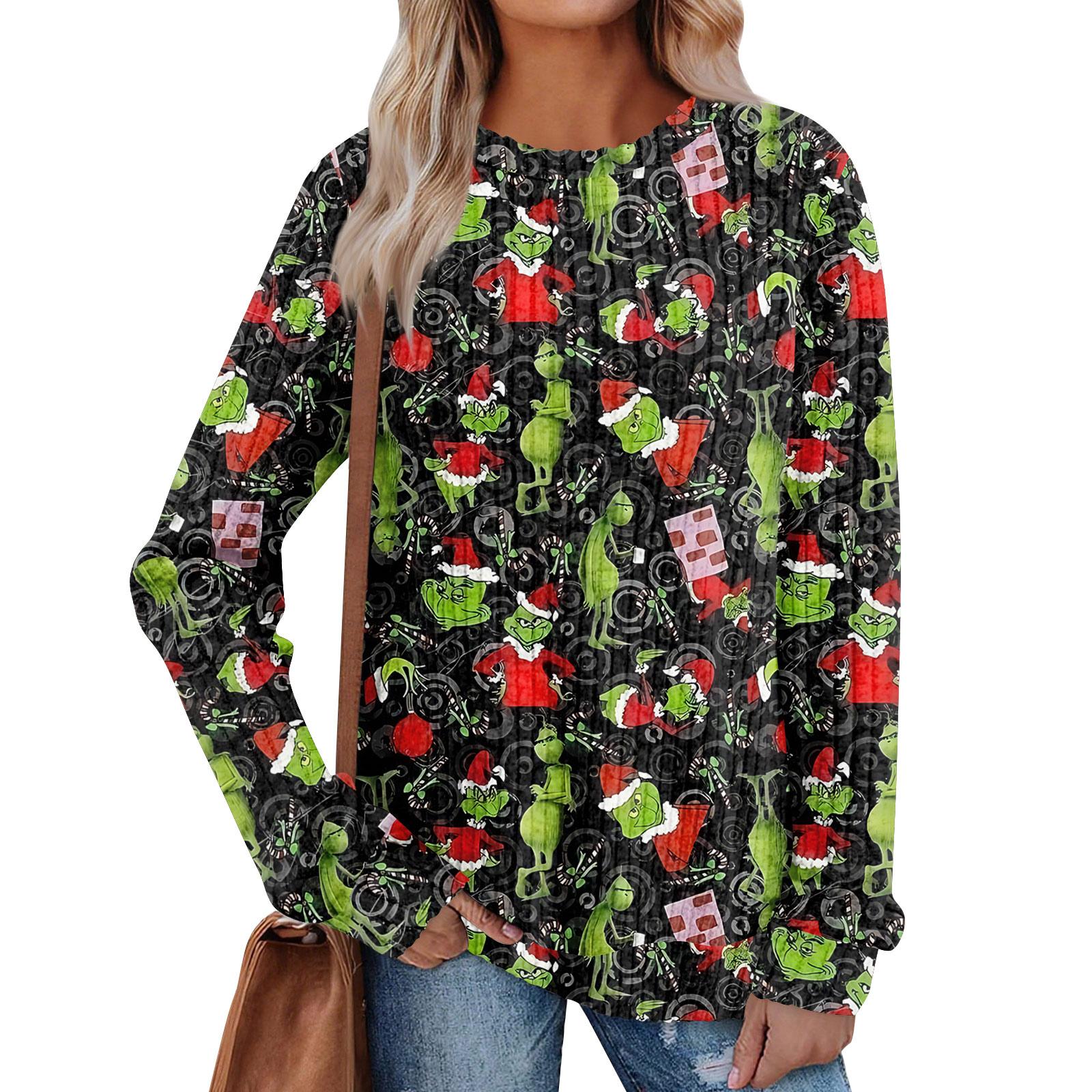 

Женский принт Легкий Топ с круглым вырезом из матового хлопка L армия зеленый