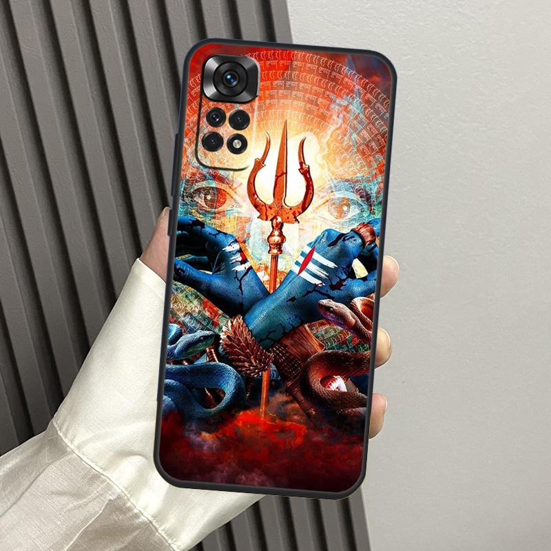 Lord Shiva Hindu God Buddha India Case For Xiaomi Redmi Note 11 Pro 8 9 10 12 Pro 8T 9S 10S 11S Redmi 10 10A 10C 12C 9C Coque