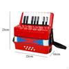 17 Keys 8 Bass Piano Accordion Educational Musical Toys Lightweight Kids Toy for Boys