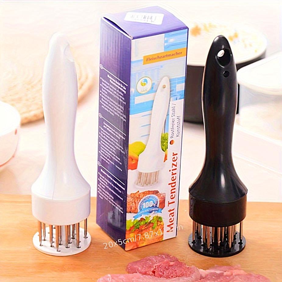 

1 шт. 16-игольная игла из нержавеющей стали для размягчения мяса, размягчитель мяса, кухонный артефакт чёрный