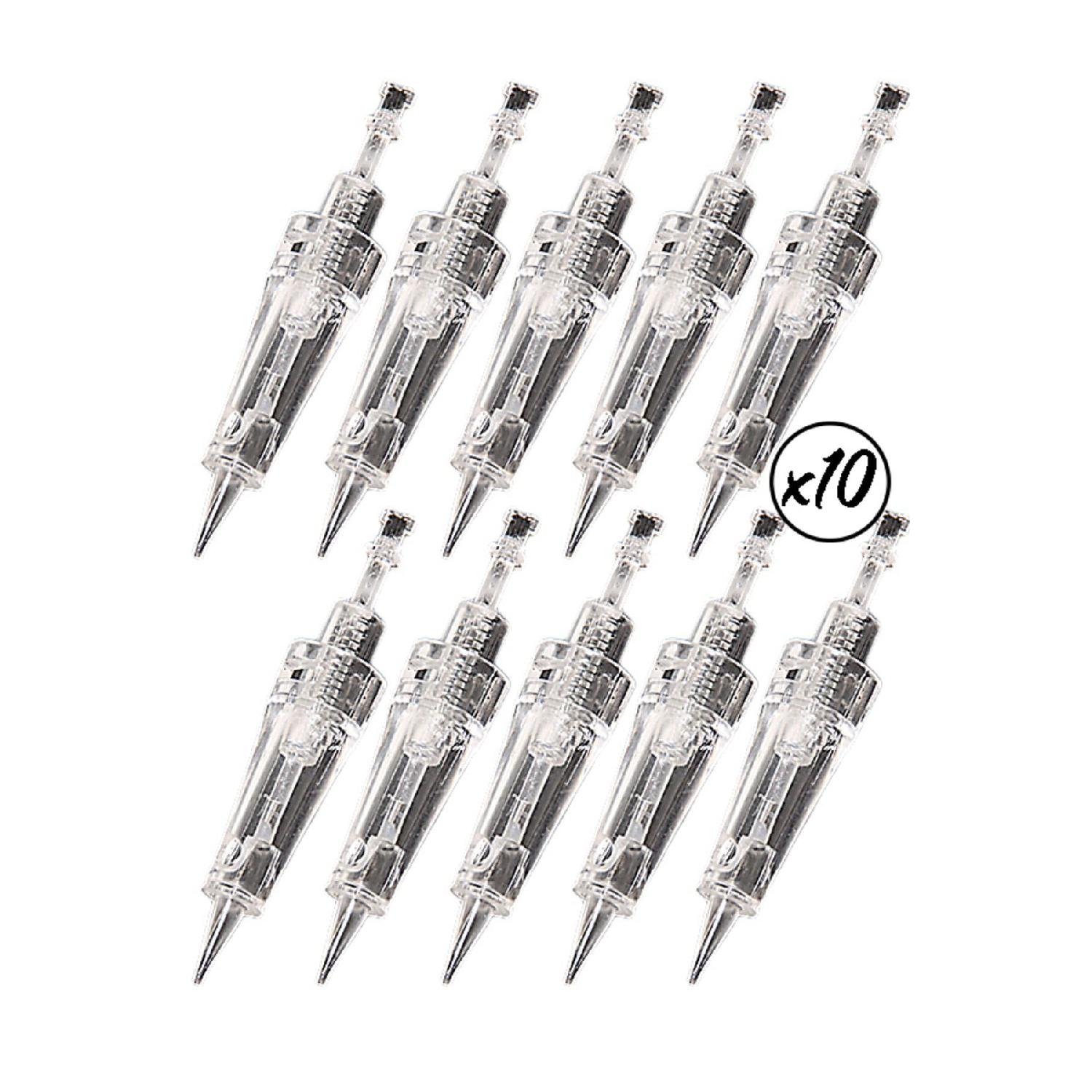 

10 Pieces 1 Rl - P Dr.pen-mym-m5-m7- Permanent Makeup Needle With Socket 1rl-p 10 Pieces