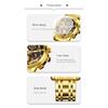 WWOOR Skeleton Watch Trendy Business Men's Watches Waterproof Fashion Quartz Men's Watches