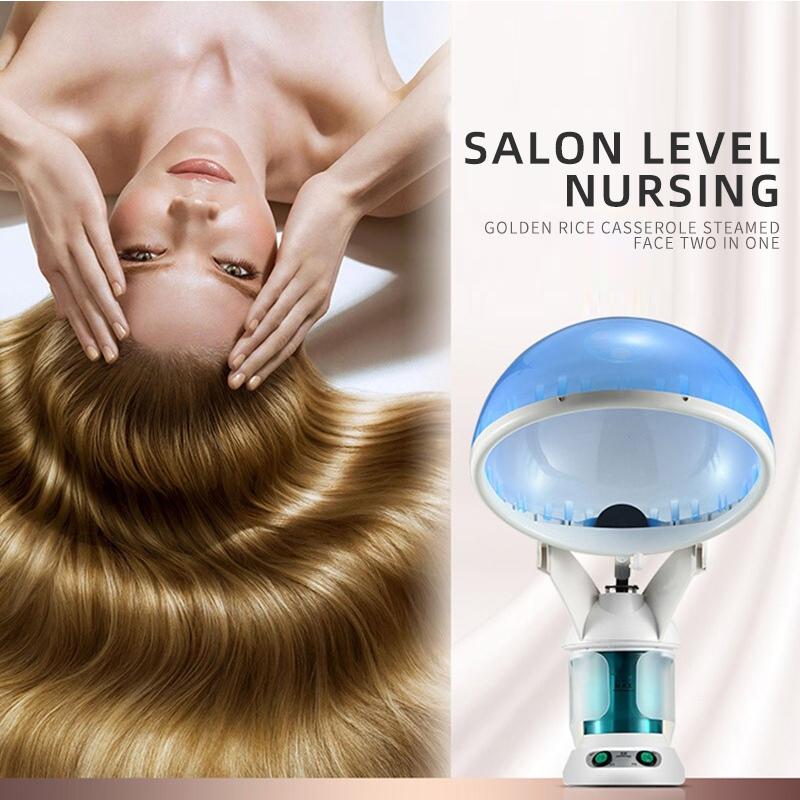 KSKIN Hair Steamer Machine Humidifier Hot Nano Mist Sprayer Hair Moisturizing Hydration Home Salon Steamer