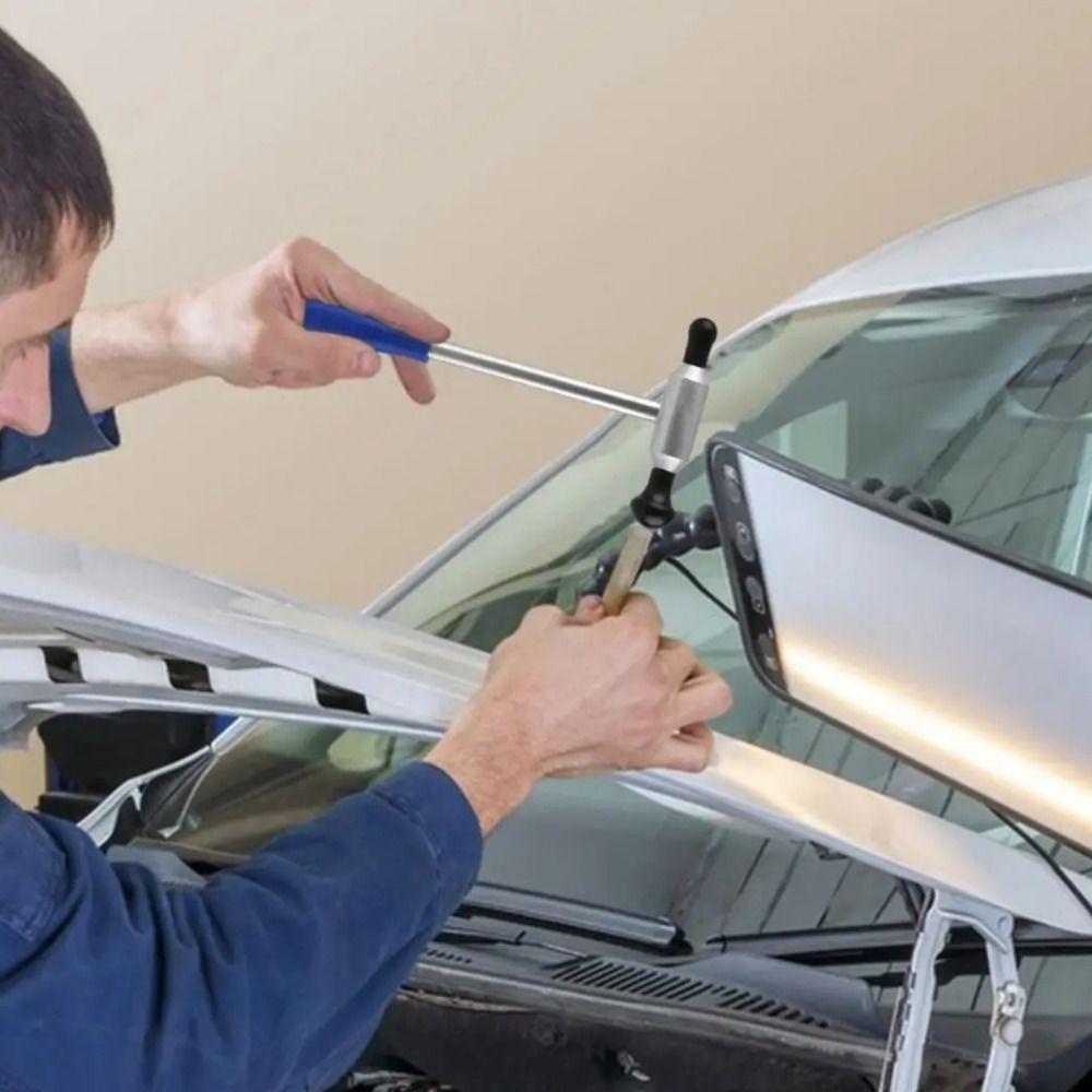 Tap Down Hammer Car Hammer Auto Body Paint-Friendly Kit Fix Set Dents Repair Kit For Car