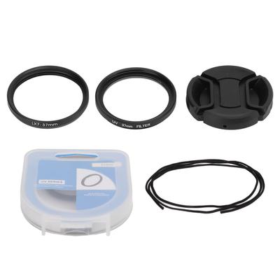 Sada kroužku UV filtru a krytky objektivu Ultra tenká sada kroužku UV filtru pro digitální fotoaparát Lumix LX7
