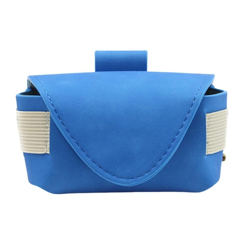 PU Leder Golfbälle Tasche für Mann Frau Golfbälle Aufbewahrungsetui Golf Tees Halter Golfbälle Beutel Einfach zu benutzen