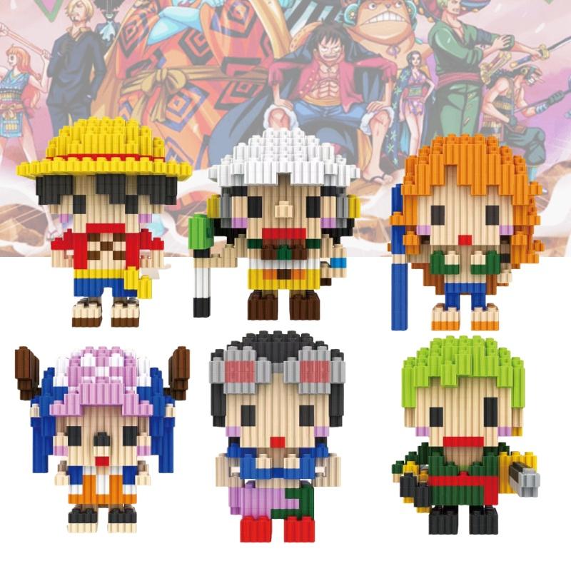 Pirate King Micro Diamond Building Blocks Compatible With Lego Cartoon Figures