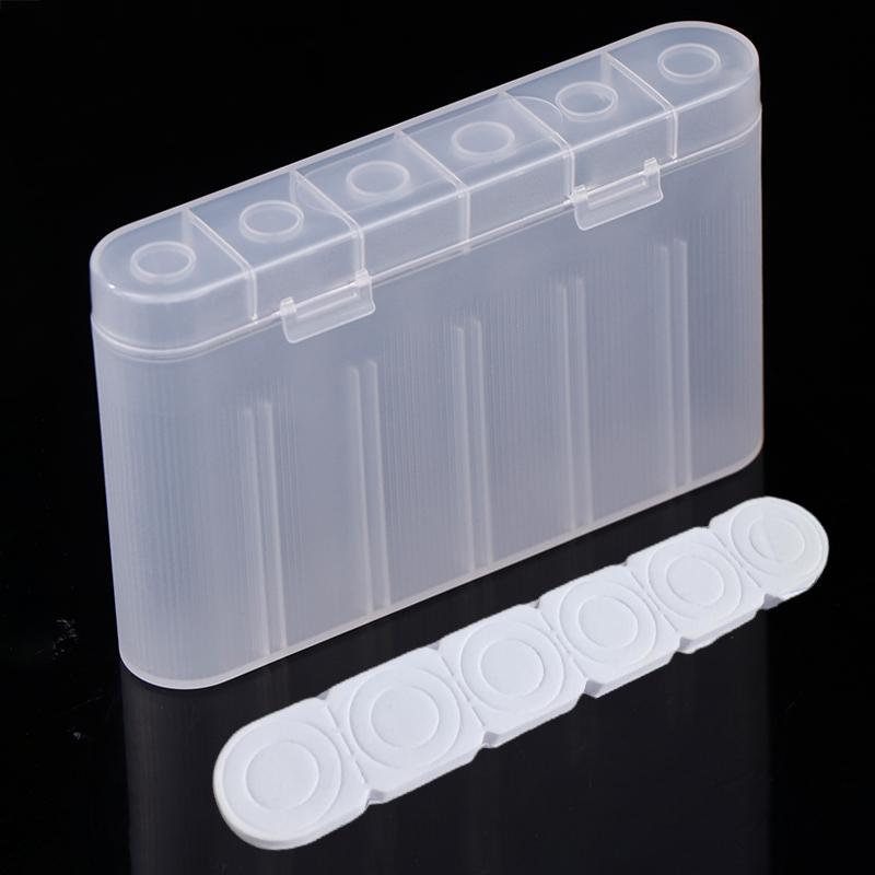 1Pc Diy Accessories 6 Slot Waterproof Storage Box For 18650 Batteries Portable Holder Case Protectors Organiser