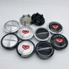 4 buc 76mm (Diametru interior 60mm) Capace Centrale Roți Auto Cu Emblema Logo Vossen Accesorii pentru Jante Porsche Hubcaps Roți Capac Butuc Înlocuire