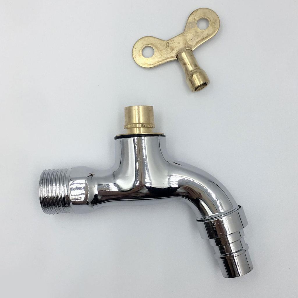 Anti-theft Faucet Switch for Key Lock Protector Handle Tap Outdoor Anti-theft Faucets Washing Machine Water Bibcock