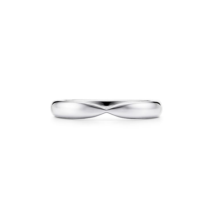 

Tiffany & Co. Колекція Hardwear Платинове кільце Мікро Конус Унісекс кільця GRP05873 3.5