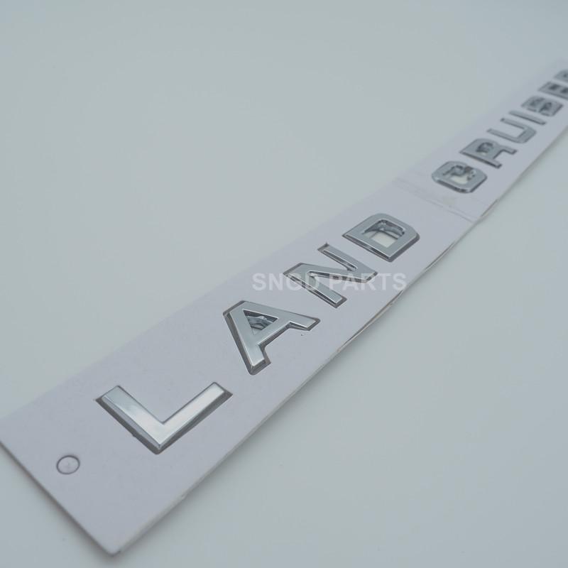For Toyota Land Cruiser 300 LC300 Car Door  Decoration Land Cruiser Emblem Modification Accessories FJ300 Cover Letter Sticker