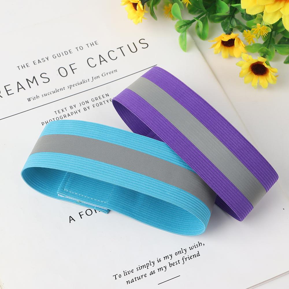 High Quality Fishing Accessories Bicycle Bind Strap Bike Safety Alert Warning Armband Sport Tape Cycling Reflective Strips