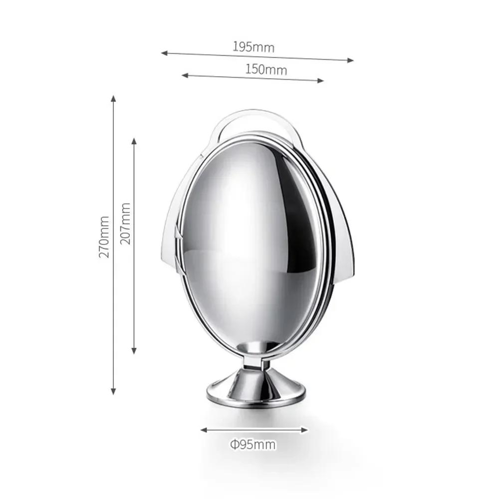 

НОВЫЙ Роскошный Двухъярусный Складной Десертный Поднос Серебряный Поднос Подставки для Торта Нержавеющая Сталь для Домашнего Декора Настольное Украшение серебряный