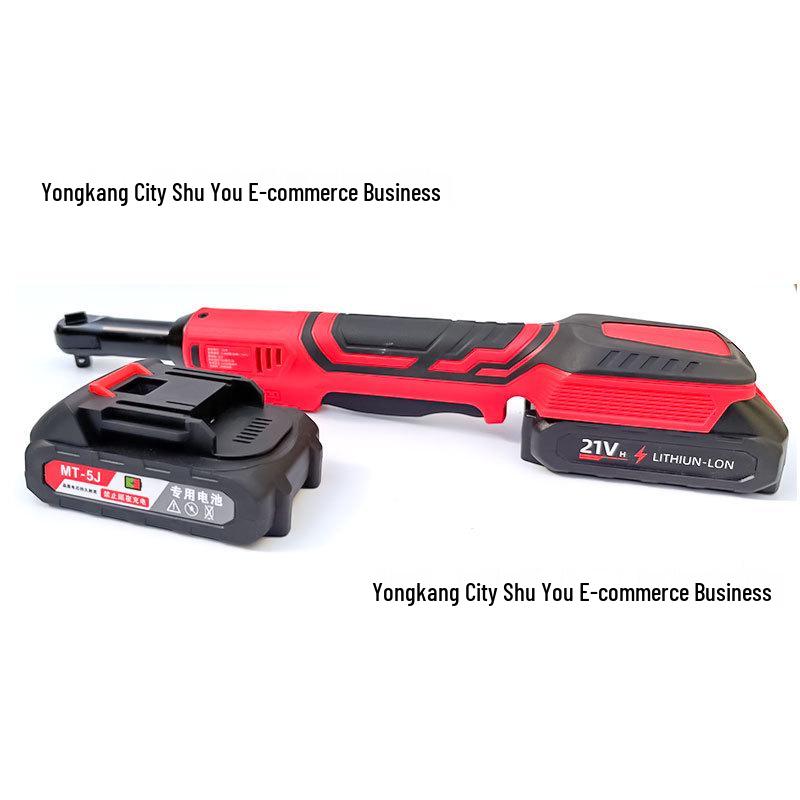 90° Electric Right Angle Ratchet Wrench with Lithium Battery