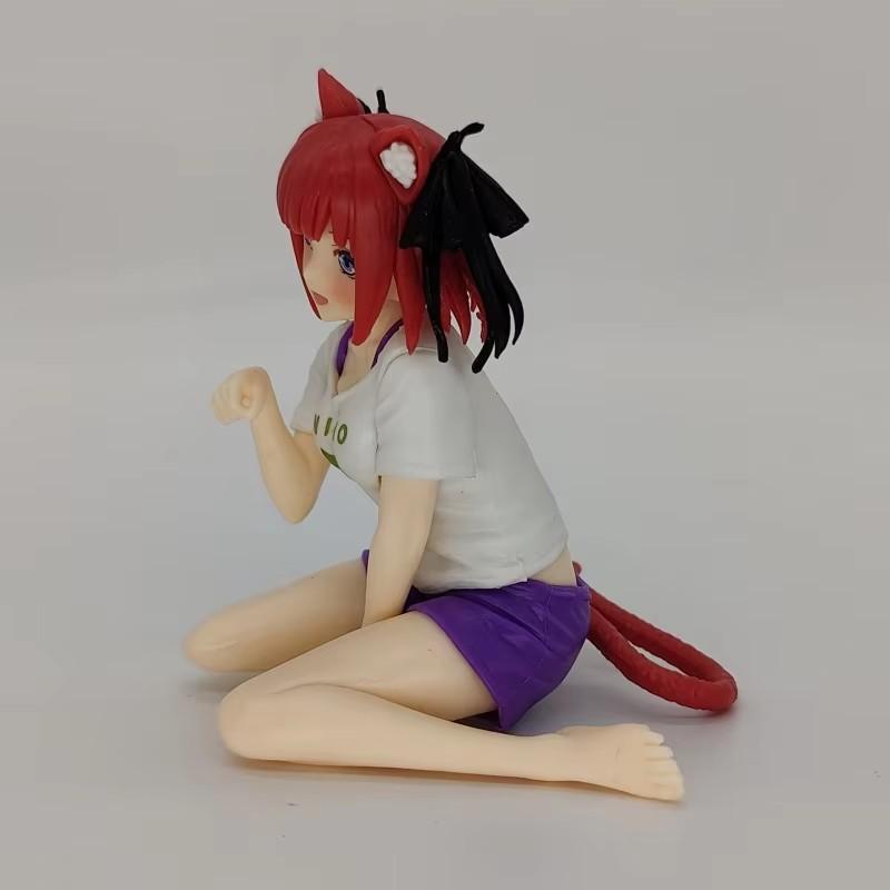 11cm The Quintessential Quintuplets Anime Figures Nakano Nino Action Figure Pvc Statue Model Doll Collectible Room Decor Gifts