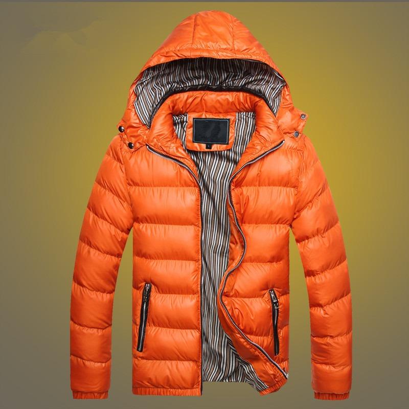 Men's Cotton-padded Jacket, Youth Casual Cotton-padded Jacket, Warm and Thickened Plus Size Hooded Cotton-padded Jacket for Men