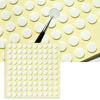 Striscia Ovale Adesivo per Unghie Supporto per Unghie Nastro Biadesivo per Espositore per Unghie Finte Strumento Supporto per Esposizione Punte Manicure