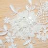 Beads Car Stock Three-Dimensional Embroidery Pair Of Flowers Lace Lace Sticker Flower Material Accessories Clothing Clothes Decorative Flower Pieces