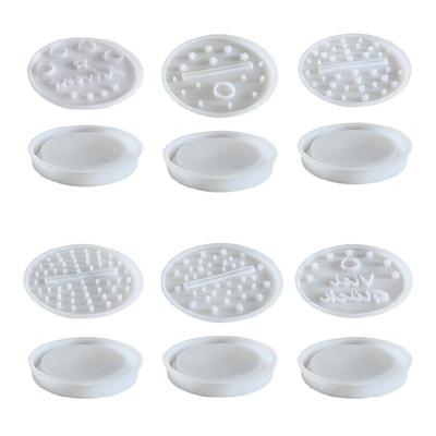 Silicone Mold For Crafting Round LED Candle Holders Sturdy And User Friendly For Handmade Decorations