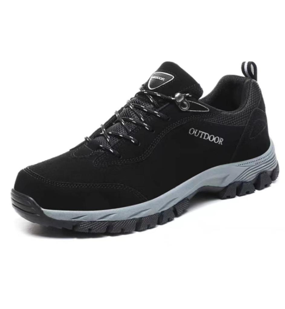 Store størrelser 39-48 49 50 klassiske HERRE semsket skinn utendørs sport fottursko myke komfortable trekking jakt taktiske sneakers