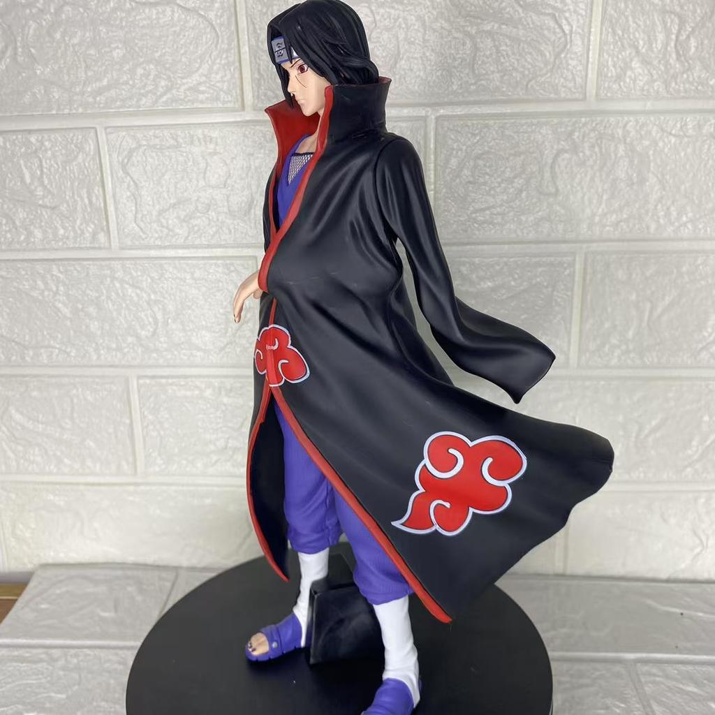 Naruto Shippuden Anime Figure Door God Uchiha Itachi Standing Posture Action Figure Boy Dolls Decorations Christmas Toys Gift