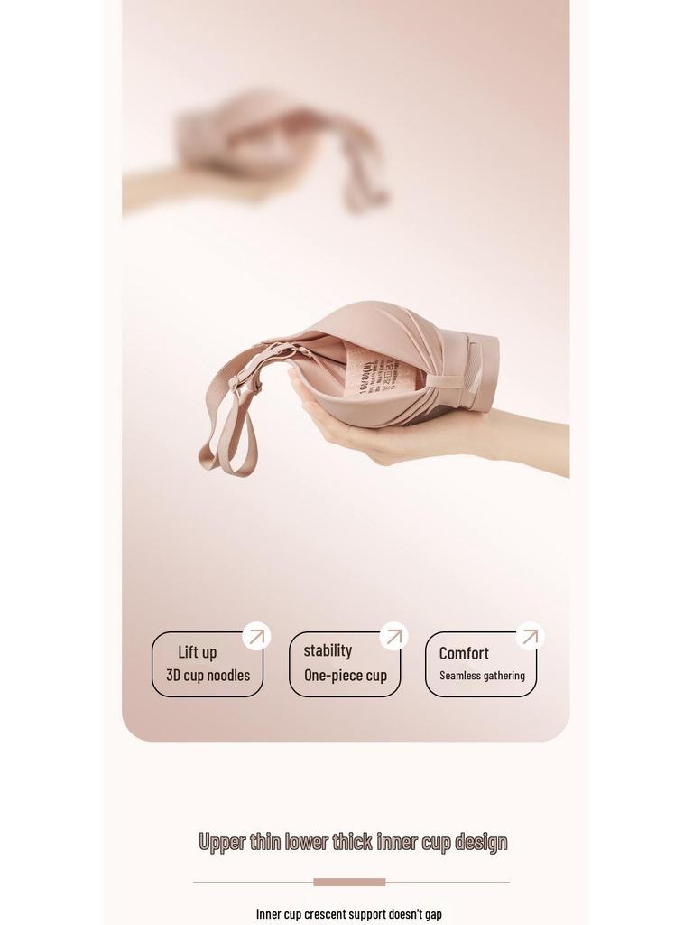 Nahtloser Damen-BH: Vergrößert kleines Dekolleté, Hebt Achselbrüste an, Gegen Erschlaffung, Schönes Rückendesign