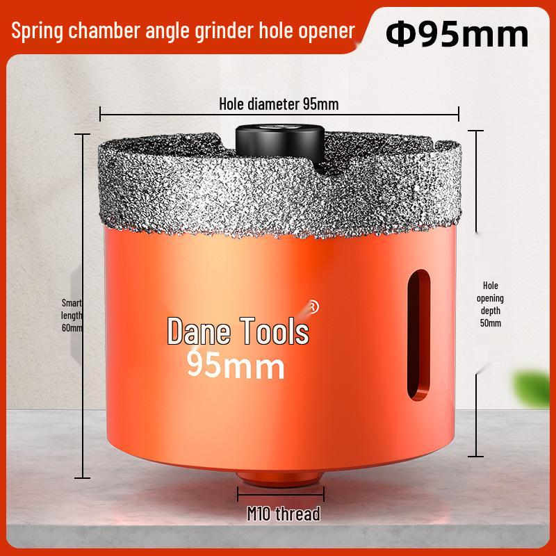 Dane Spring Tile and Stone Hole Enlarging Tool for Dry Cutting