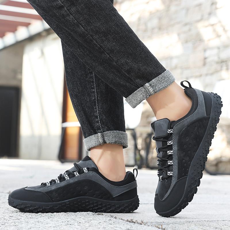 TUINANLE Barefoot Boots for Men Women Walking Shoes Outdoor Hiking Sneakers High Ankle Boots Big Size 48 Man Sneakers