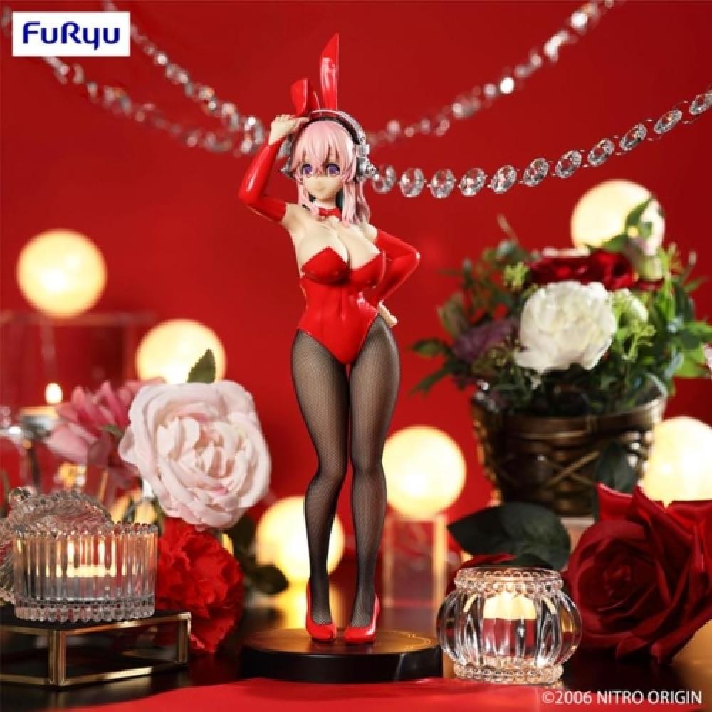 

Furyu Furyu Super Sonico bicute Bunnies Фигурка Super Sonico Rad Rabbit ver Япония для домашнего использования