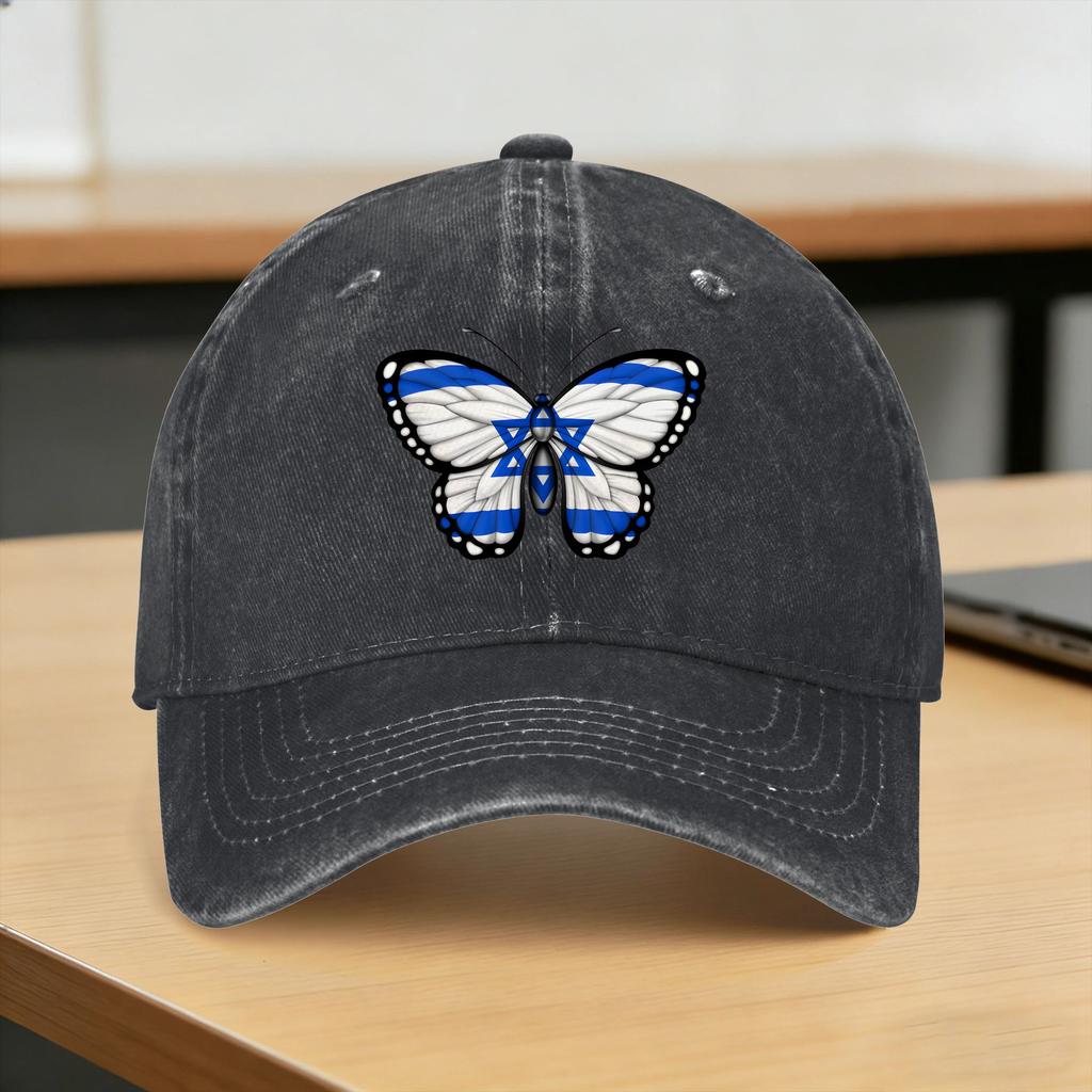 Washed Baseball Cap Flag Summer Trucker Hat For UnisexTeens yk Cute Kpop Rock Sun Baseball Caps