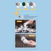 Handheld Scrubber Brush Multifunctional Electric Brush Cleaner 360 Degree Rotation 3 Replaceable Brush Heads Kichen Accessories
