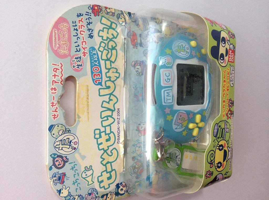 Tamagotchi School School Seal Blue Set-Zero In-Shugotchi!