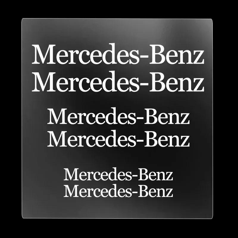 

6PCS Car Brake Caliper Stickers Heat Resistant Decoration Decals For Mercedes Benz AMG W203 W204 W205 W211 W212 W213 W218 W463