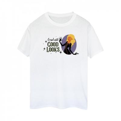 Womens/Ladies Hocus Pocus Cursed Sarah Cotton Boyfriend T-Shirt