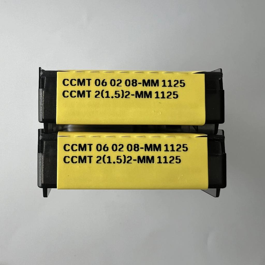 Sandvik / CCMT060208-MM 1125 /  Industrial Indexable Carbide Inserts 10 Pcs