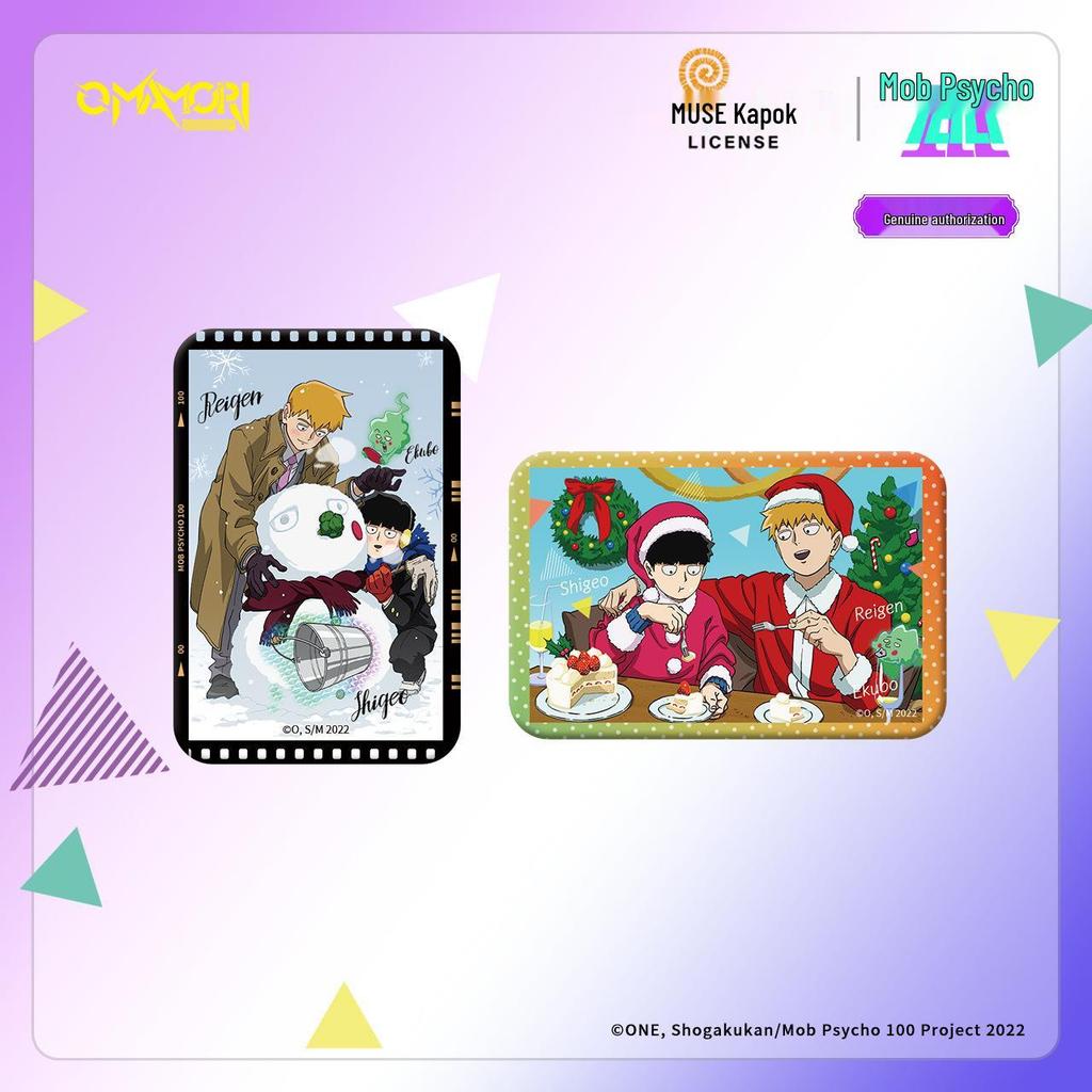 Chao Keyou Genuine Mob Psycho 100 Double Flash Badge - Hyakunen Scene Series