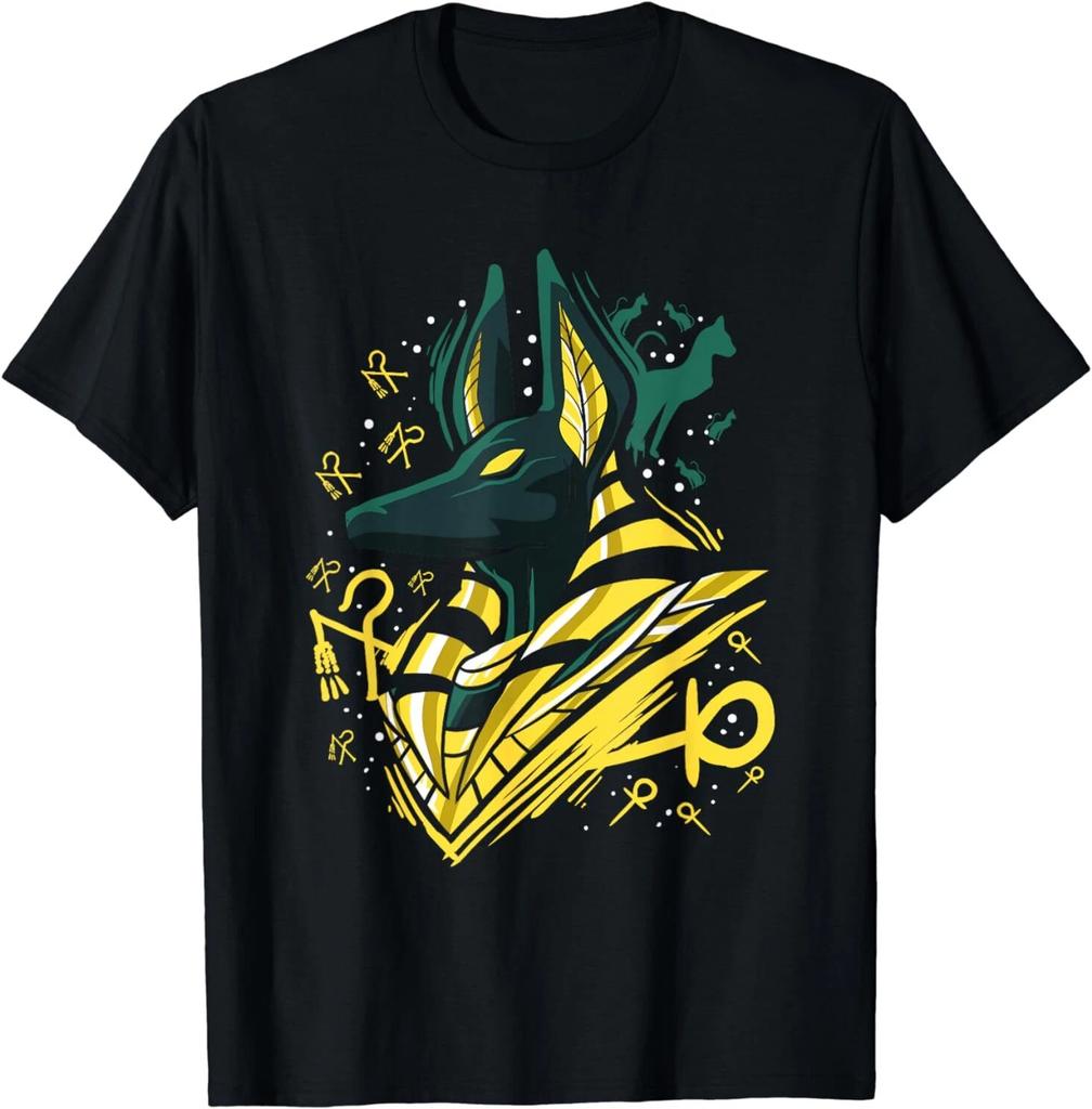 Ancient Egyptian Mythology Egypt God Anubis Gift Idea T-Shirt S-3XL