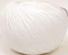 NASKA Ghazal Baby Cotton 25 Pack of 10 Yarn, Medium-Fine, Col. 3432, White, 25g, Approx. 82m,