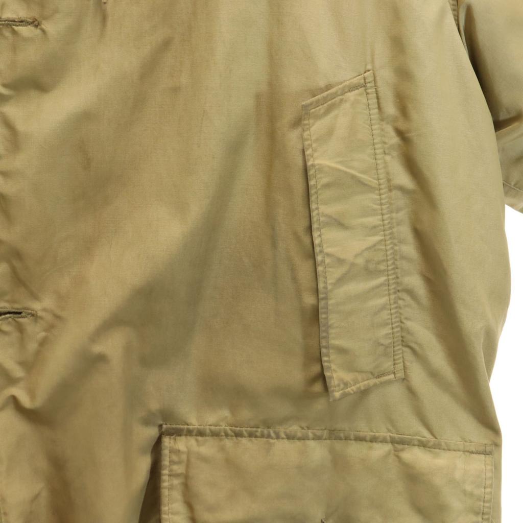 WOOLRICH 80s Made in USA Navy Tag Vintage Down jacket beige Men's Used