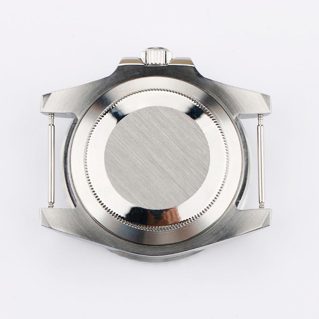 Pouzdro hodinek Pouzdro Nh35 Stříbrné 40mm pro strojek Modifikace hodinek NH3 NH35 NH36 NH73 NH38 NH39 Luneta Minerální sklo Modifikace hodinek